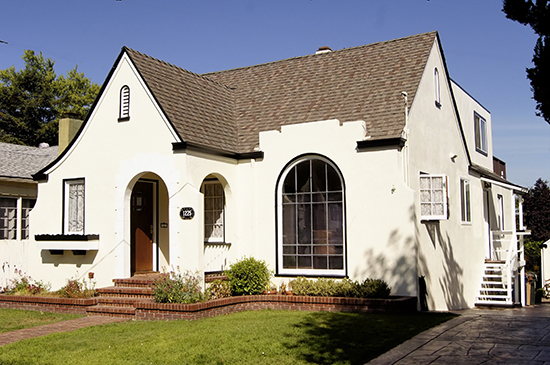 A Tudor Revival home in Martinez, California.
